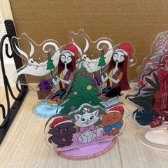 ディズニー⭐︎クリスマスアクリルスタンド８個の画像