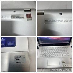 SONY　VAIO　Corei7　SVF14C1CN　ノートPC　初期化済　＃37の画像