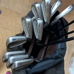 ゴルフセット、バッグの画像