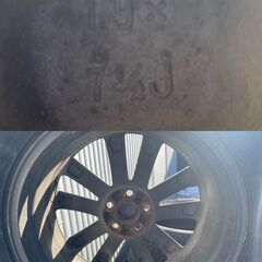 レクサス　RX等に　255/50R19  スタッドレス！！　２０１９年製！！　４本セット！！の画像