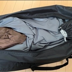 FIELDOOR ドームテント　大型　ブラウン　キャンプ　　　の画像