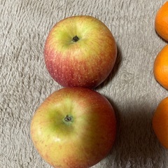 りんご、みかんの画像