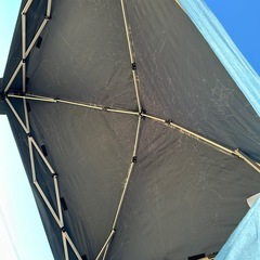 タープ　テント　2m✖️2m ワンタッチの画像
