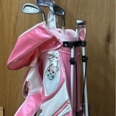 キッズゴルフセット、バッグの画像