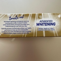 日本未発売⭐︎ コルゲート　7日ホワイトニング歯磨き粉の画像