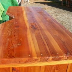 丈夫なデスク　机　作業台　中古の画像