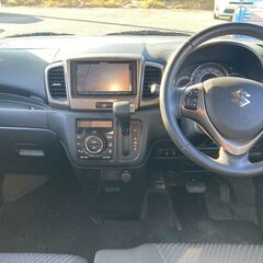 【スズキ　スペーシア　紫！自社ローン対応！独自審査！任意整理OK！債務整理OK！自己破産OK！他社審査不可OK！】の画像