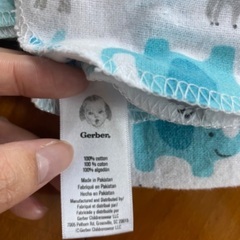 Gerber　おくるみ　5枚セットの画像