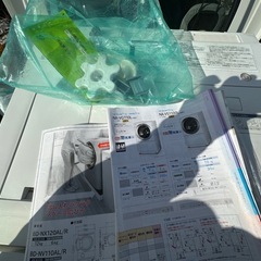 美品Panasonicドラム電気洗濯機の画像