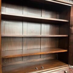 【愛品館八千代店】チッペンデール様式　アンティークビューローの画像