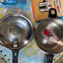 アサヒ軽金属　ゼロ活力鍋M　レシピ本付の画像