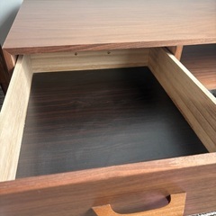 木製美品ローテーブルの画像