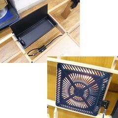 ニトリ こたつ テーブル KOTO-120LBR 幅120cm 炬燵 ローテーブル 座卓 札幌市 厚別区の画像