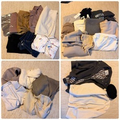年内に売れなければ破棄します。お洋服26点セット 中古と新品 free、S、Mサイズの画像