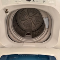 【無料・引き取り限定】単身向け洗濯機Haierの画像