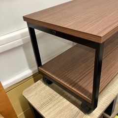 A2512-607 キャスター付き ローボード 中古美品の画像
