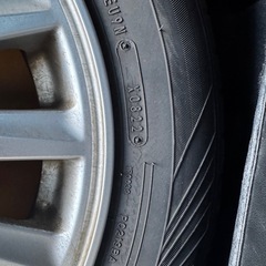 4本セット ヴォクシー 純正タイヤ オートバックス 国産maxrun efficia エコタイヤ 195/65R15 2022年製 　の画像