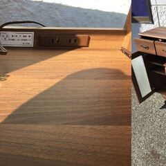 JM20566K)不二 レンジ台＜幅：約120m 高さ：約84cm 奥行：約44cm＞中古品【取りに来られる方限定】　 -の画像