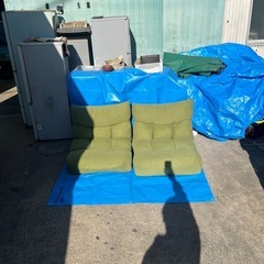 ニトリ　つながるポケットコイル座椅子の画像