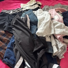 女子　秋冬まとめ売り　服まとめ150cm〜160cm 17点の画像