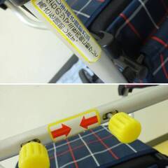 (M-142) シルバーカー 幸和製作所 ST07 手押し車 椅子付き 高さ調整 高齢者 座れる 散歩 運動 ショッピングカート 中古の画像