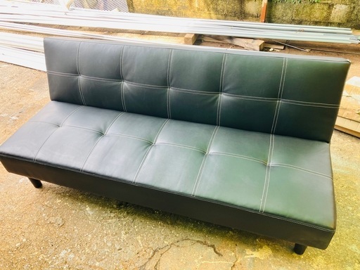 折りたたみ式ソファベッド (コバ) 浦添前田のソファ《2人掛けソファ