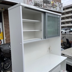ニトリキッチンボード　レジューム120-2AG-S WHの画像