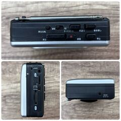 【レガストック川崎本店】ヤマノクリエイツ 録音機能付 ラジオ＆カセットレコーダー MUDIO778の画像