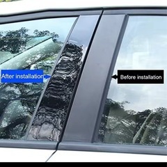 ホンダ　フィット(2008~13年式)用　ピーラーカバーの画像