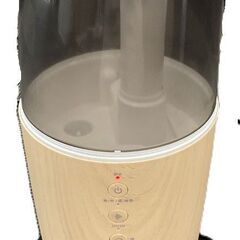 ドウシシャ 加湿器 ハイブリッド式 抗菌加工 木目調 フロア ナチュラルウッド 通電確認済の画像