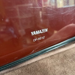 ジャンク！YAMAZEN セラミックファンヒーター DF-RS121D ブラウンの画像
