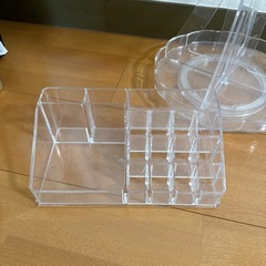 回転式コスメラック3段　リップケースの画像