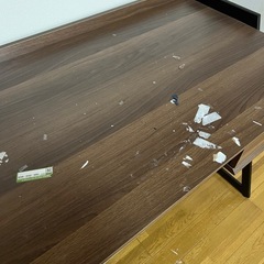 テーブル棚セットの画像