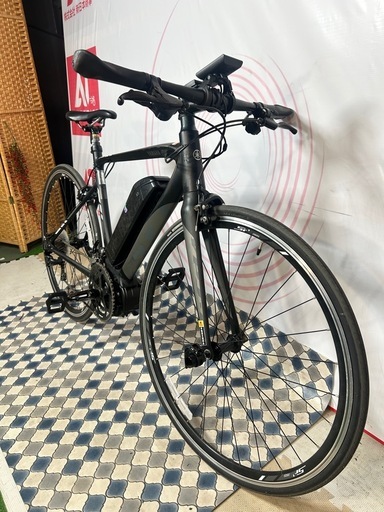 No.297 電動アシストクロスバイクYPJ-R PW70RM 22段変速整備済み