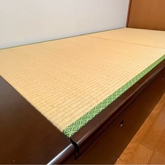跳ね上げ式 畳ベッド シングル 収納付き｜引越しのための画像
