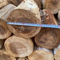 薪にいかがですか？　杉の木　玉切り　枝の画像