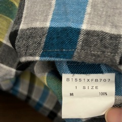 フラボアハーフ　チェックネルシャツの画像