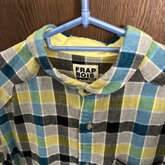 フラボアハーフ　チェックネルシャツの画像