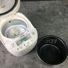 象印/ZOJIRUSHI マイコン炊飯ジャー NL-BF05 ソフトホワイト/白 2024年製 動作確認済 説明書付 25l菊MZの画像