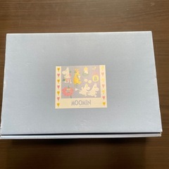 【新品未使用】ムーミン ベビー・キッズ食器 4ピースセットの画像