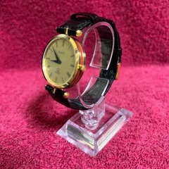 GUCCI グッチ シェリーライン 腕時計 GP 革 レディース ★中古★の画像