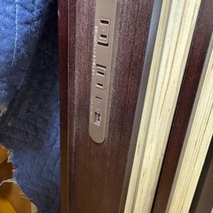 【すのこベッド＋マットレス】USBコンセント付き｜ダブルサイズ｜の画像