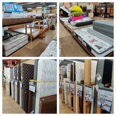 【愛品倶楽部柏店】 セミダブルベッド 収納付き リバーシブルセレクトマットレス フレーム＆マットレスSETの画像