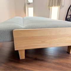  【美品】モダンデコ ソファ ベット　BC011｜2023年購入｜引越しのための画像