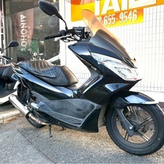 ★18万円　 PCX125 JF56 前後タイヤ新品！セル1 実動車　ホンダ　マフラーカスタム！ PCXの画像