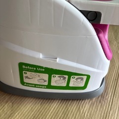 ベビーベース ブースターシート ピンクの画像