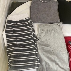 メンズ　スウェット　パジャマ　ジム　部屋着の画像