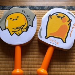 外遊び、ボール遊び用　ソフトラケット　ぐでたまの画像