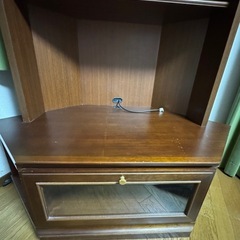 マルニ　地中海シリーズ　コーナーテレビ台　ハイタイプ　飾り棚　キャビネットの画像