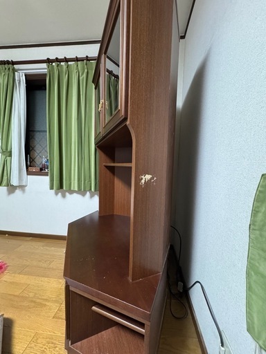 マルニ　地中海シリーズ　コーナーテレビ台　ハイタイプ　飾り棚 マルニ地中海シリーズコーナーテレビ台ハイタイプ飾り棚キャビネット